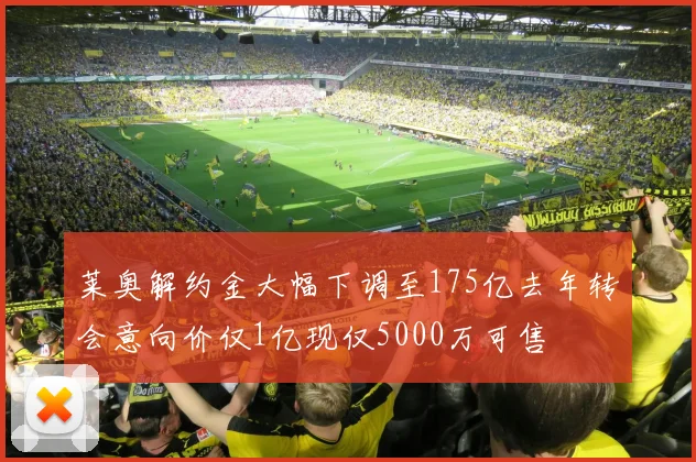 莱奥解约金大幅下调至175亿去年转会意向价仅1亿现仅5000万可售